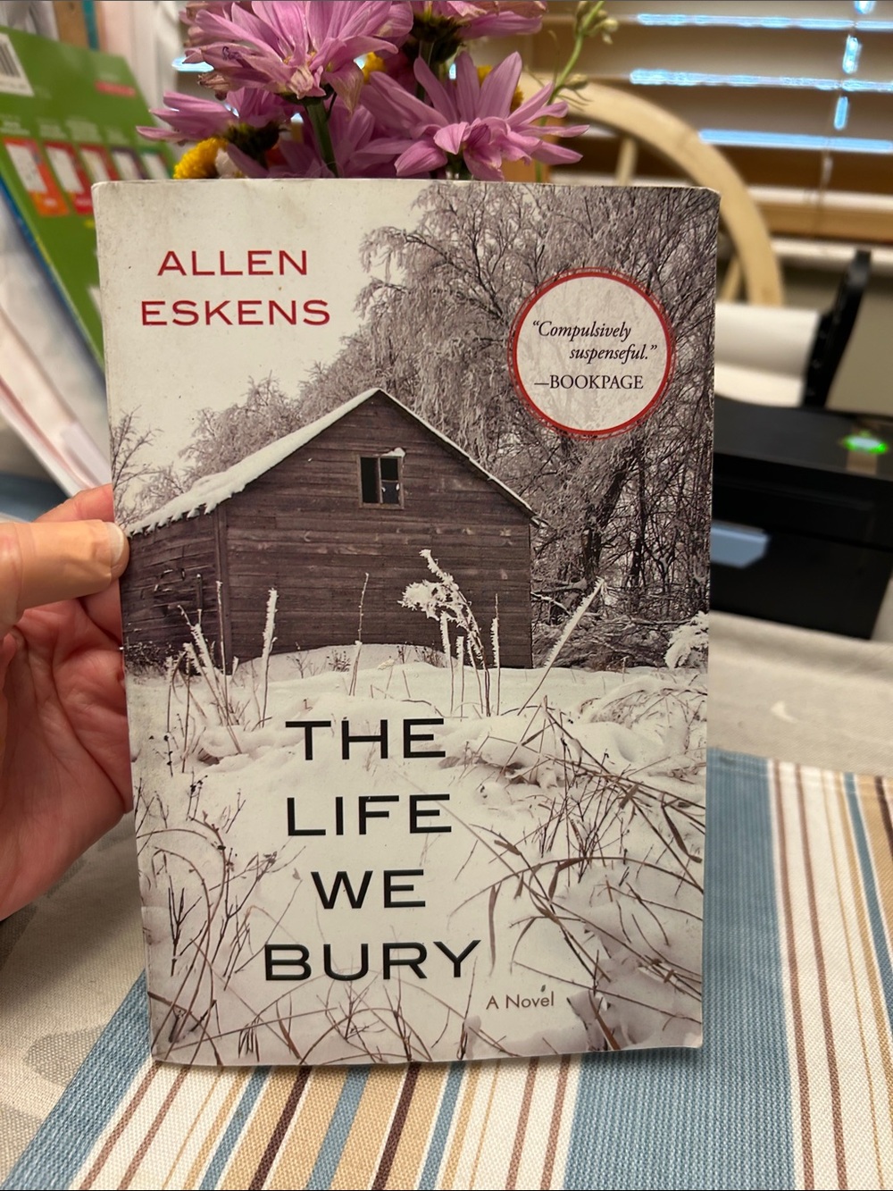 The Life We Bury by Allen Eskens - White & Brown Cover